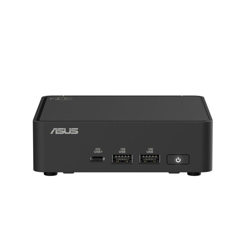 ASUS NUC 15 Pro - RNUC15CRKU500002 - Intel Core Ultra 5 225H, Black Slim Mini PC, Thunderbolt 4, Wi-Fi 7