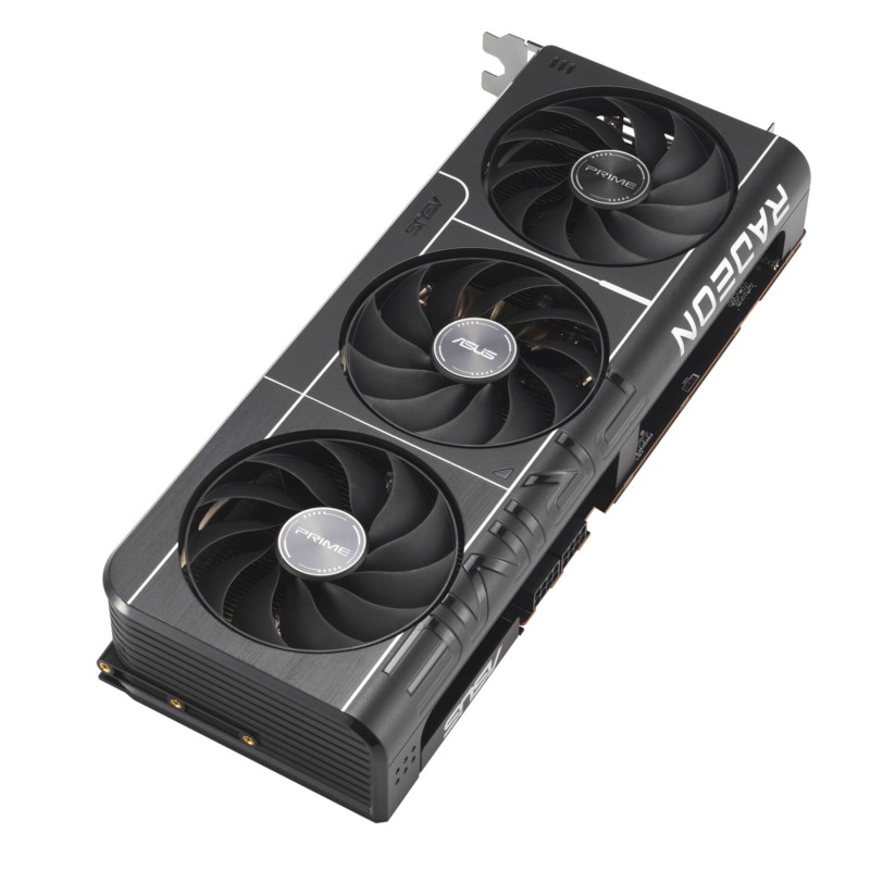 ASUS Radeon RX 9070 Prime OC - 16GB GDDR6, 2590 MHz Boost, PCIe 5.0, Black — Buy in Cyprus with Fast Delivery