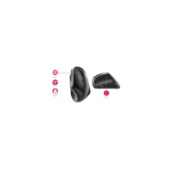 CHERRY MW 4500 Wireless Ergonomic Right-Hand Mouse - JW-4500 - Black, 1200 DPI, 6 Buttons — Buy in Cyprus with Fast Delivery