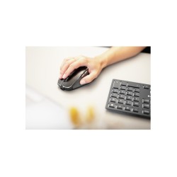 Cherry DW9500 Slim Wireless Keyboard & Mouse Combo - JD-9500DE-2 - Black/Grey, German QWERTZ, RF+Bluetooth, Rechargeable