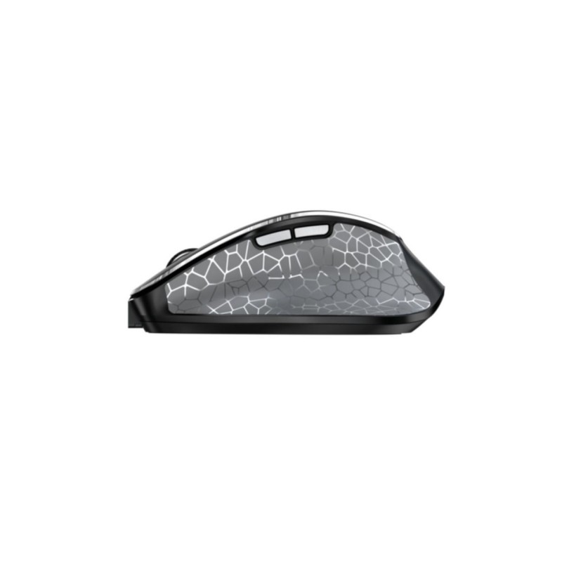 Cherry MW 8C ERGO - JW-8600 - Ergonomic Right-Hand Wireless Mouse, Black/Grey, 3000 DPI, 2.4GHz & Bluetooth, USB-C Rechargeable