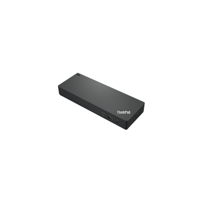 Lenovo ThinkPad Thunderbolt 4 Dock - 40B00300EU - HDMI 2.1, 2×DP1.4, TB4, 300W PSU, Black/Red