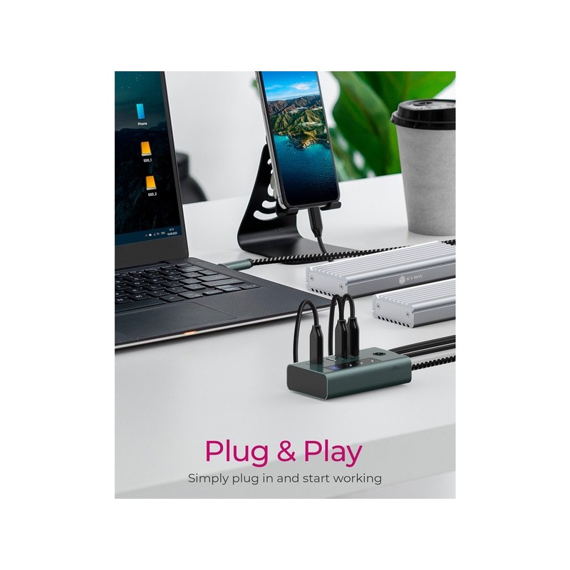 IB-HUB1454-C31, USB-Hub — Buy in Cyprus with Fast Delivery