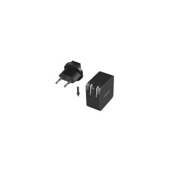 LogiLink USB Travel Charger - PA0302 - 65W GaN USB-C Travel Adapter, Black (US/UK/EU/AU) — Buy in Cyprus with Fast Delivery