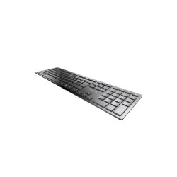 Cherry KW 9100 SLIM - JK-9100DE-2 - Wireless Black, German QWERTZ, 108-key Slim Full-size — Buy in Cyprus with Fast Delivery