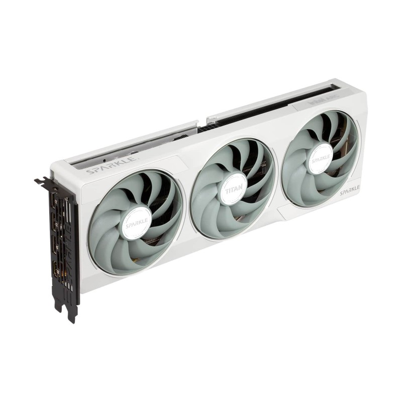 SPARKLE Intel Arc B580 TITAN Luna OC - 12GB GDDR6 - 2740 MHz, TORN 2.0 Triple-Fan, PCIe 4.0 x8