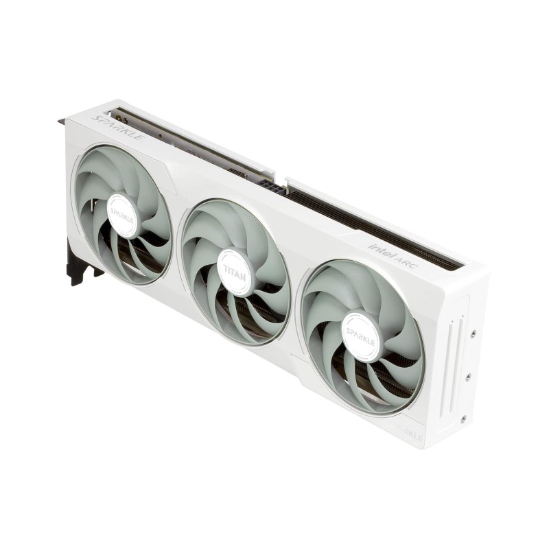 SPARKLE Intel Arc B580 TITAN Luna OC - 12GB GDDR6 - 2740 MHz, TORN 2.0 Triple-Fan, PCIe 4.0 x8