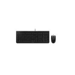 Cherry DC2000 Wired Keyboard & Mouse Combo - JD-0800DE-2 - Black, German QWERTZ, USB, Full-size