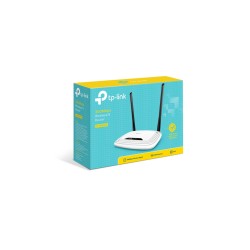 TP-Link Wireless Router - TL-WR841N - Single-band 2.4GHz 300Mbps, 4× LAN, White — Buy in Cyprus with Fast Delivery