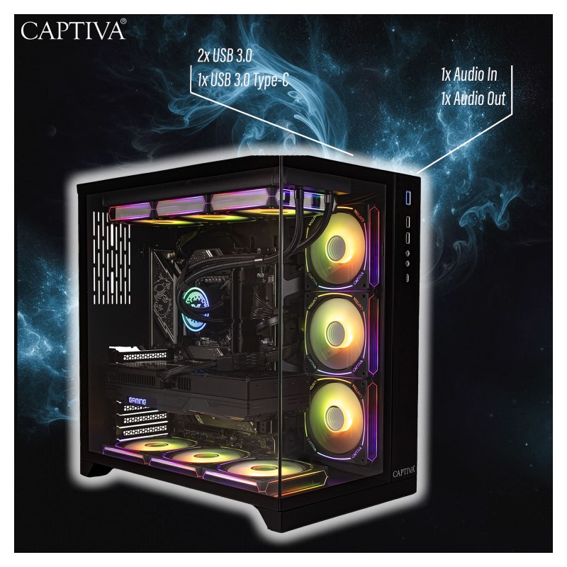 Captiva Highend Gaming I89-020 I9-14900KF 64GB 2TB SSD RTX 5080 Win 11 — Buy in Cyprus with Fast Delivery