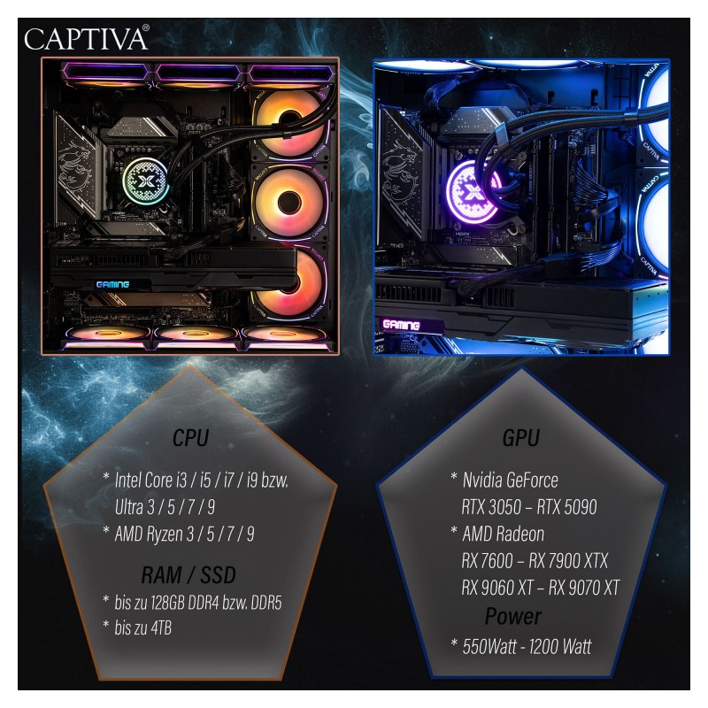 Captiva Highend Gaming I89-020 I9-14900KF 64GB 2TB SSD RTX 5080 Win 11 — Buy in Cyprus with Fast Delivery