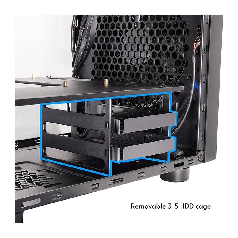 Chieftec The Cube 3.2 TypeC CI-03B-OP Black — Buy in Cyprus with Fast Delivery