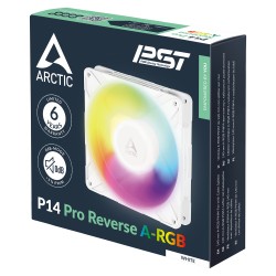 ARCTIC P14 Pro Reverse PWM Lüfter A-RGB 3 Pack White — Buy in Cyprus with Fast Delivery
