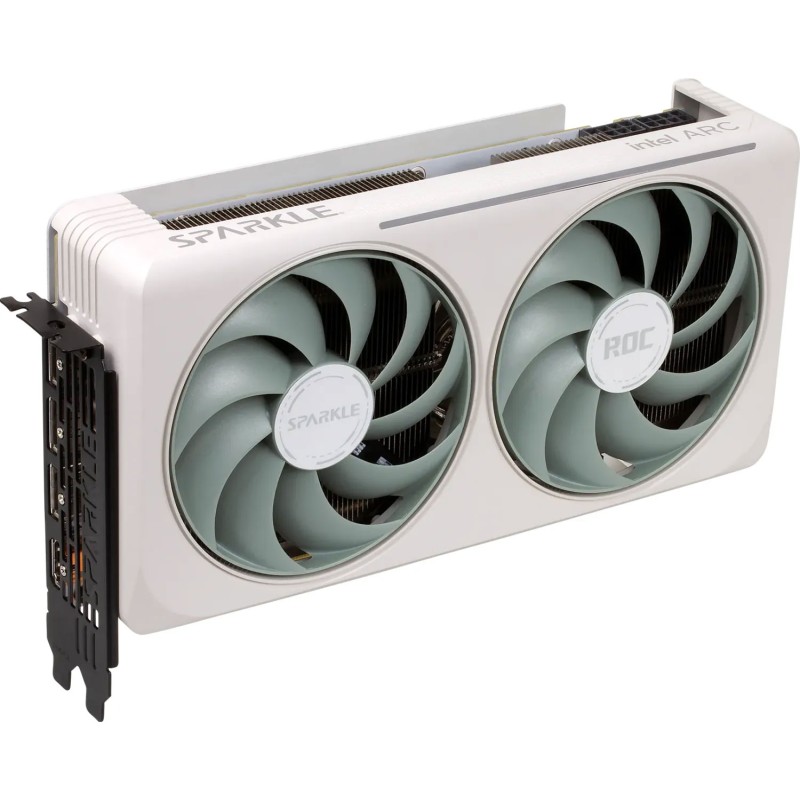 SPARKLE Intel Arc B580 ROC Luna OC Ultra - 12GB GDDR6, Blue, 3x Fans, 200W TDP — Buy in Cyprus with Fast Delivery