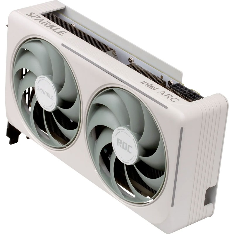 SPARKLE Intel Arc B580 ROC Luna OC Ultra - 12GB GDDR6, Blue, 3x Fans, 200W TDP — Buy in Cyprus with Fast Delivery