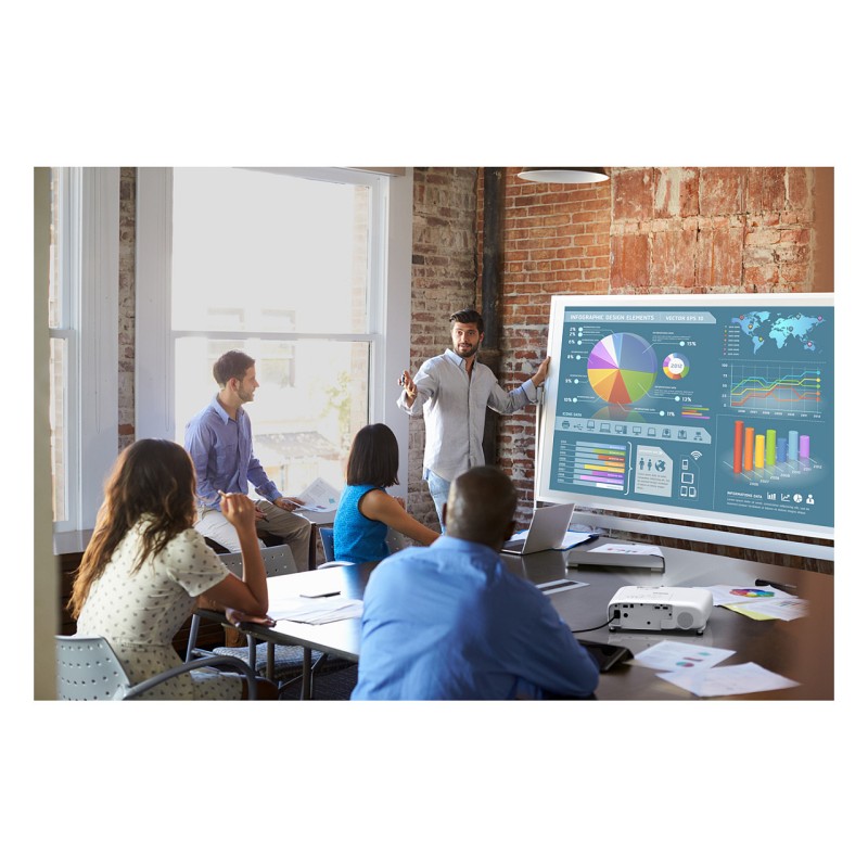 (1280x800) Epson EB W53 3LCD Projektor 4000 Lumen WXGA weiß — Buy in Cyprus with Fast Delivery