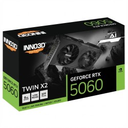 RTX 5060 8GB Inno3D Twin X2 OC V2 GDDR7 — Buy in Cyprus with Fast Delivery