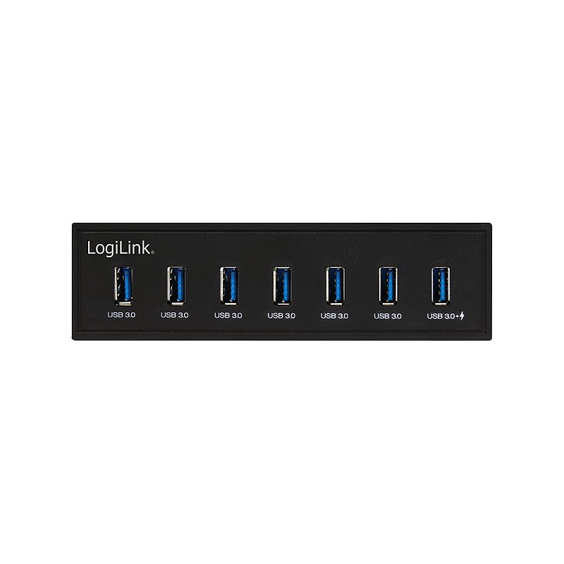 Logilink USB HUB 3.0. 7-Port. 5.25' intern + Schnelladeport — Buy in Cyprus with Fast Delivery