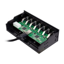 Logilink USB HUB 3.0. 7-Port. 5.25' intern + Schnelladeport — Buy in Cyprus with Fast Delivery