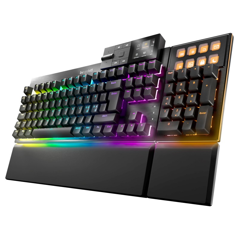 be quiet! Dark Mount Silent Tactile Gaming Tastatur USB DE RGB — Buy in Cyprus with Fast Delivery
