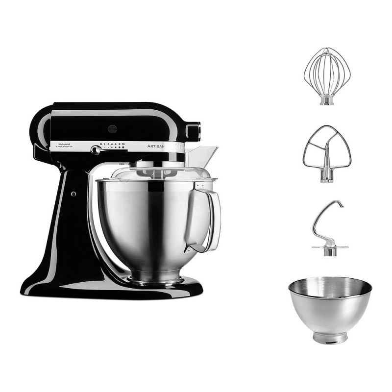 Kitchenaid 5KSM185PSEOB 4.8l Küchenmaschine. schwarz — Buy in Cyprus with Fast Delivery