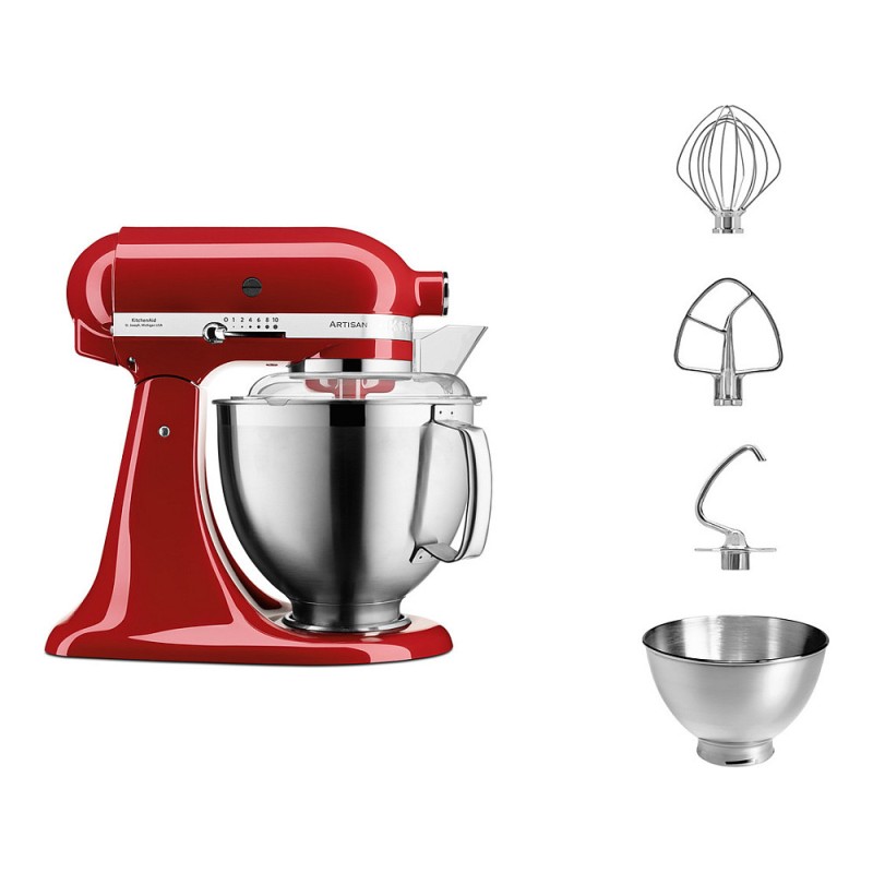 Kitchenaid 5KSM185PSEER 4.8l Küchenmaschine. rot — Buy in Cyprus with Fast Delivery