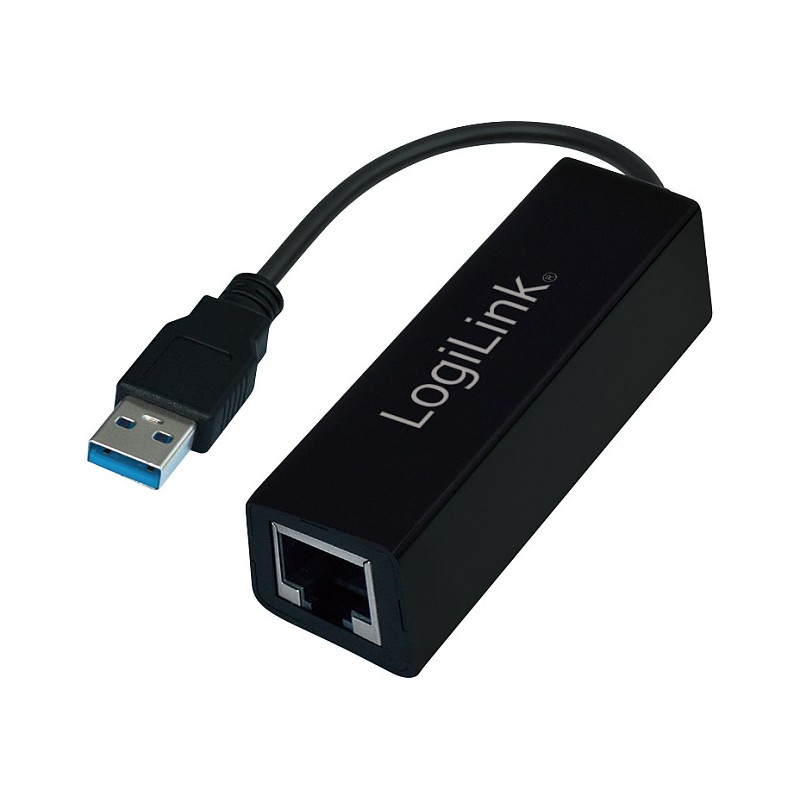 LogiLink USB 3.0 to RJ45 (ST-BU) Adapter Schwarz — Buy in Cyprus with Fast Delivery