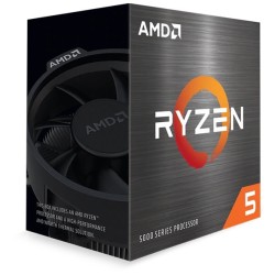 AMD Ryzen 5 5500GT - 5500GT - Socket AM4, 6-core/12-thread, 3.6GHz (4.4GHz Boost), 65W, DDR4, Radeon Graphics (Boxed)