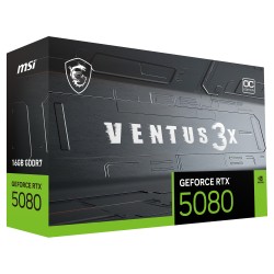 RTX 5080 16GB MSI Ventus 3X OC 16GB GDDR7 3 Fan — Buy in Cyprus with Fast Delivery