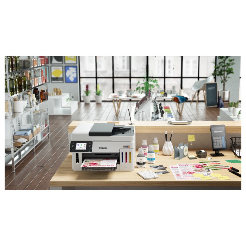 T Canon MAXIFY GX6150 MegaTank - Multifunktionsdrucker - Farbe - Tintenstrahl 3in1 — Buy in Cyprus with Fast Delivery
