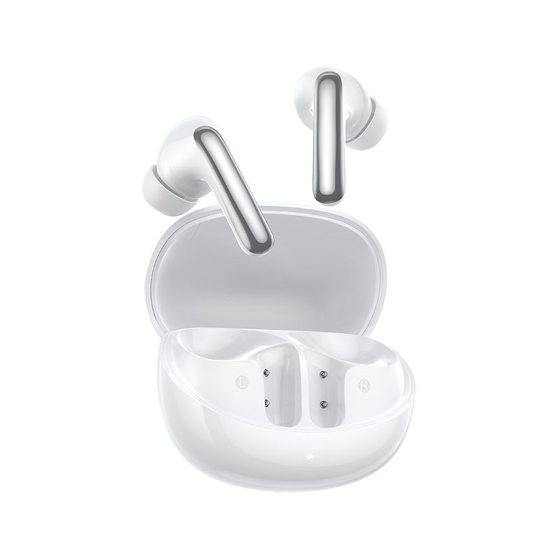 QCY MeloBuds N60 White - Hi-Res LDAC TWS BT ANC Earbuds 45h Fast Charge IPX5 Multipoint connection