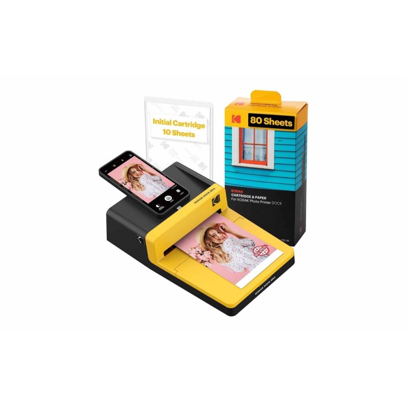 Kodak Dock Era 4PASS Wireless Smarphone Photo Printer (10 x 15 cm, 4x6inch) + 10 Sheet — Buy in Cyprus with Fast Delivery
