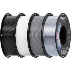 Creality CR-PETG Value Pack 4kg - Black & White & Grey & Transparent 3D Printer Filament — Buy in Cyprus with Fast Delivery