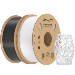 Creality Hyper-PETG Value Pack 2kg Black & White 3D Printer Filament, fast print, 2kg 1.75 — Buy in Cyprus with Fast Delivery