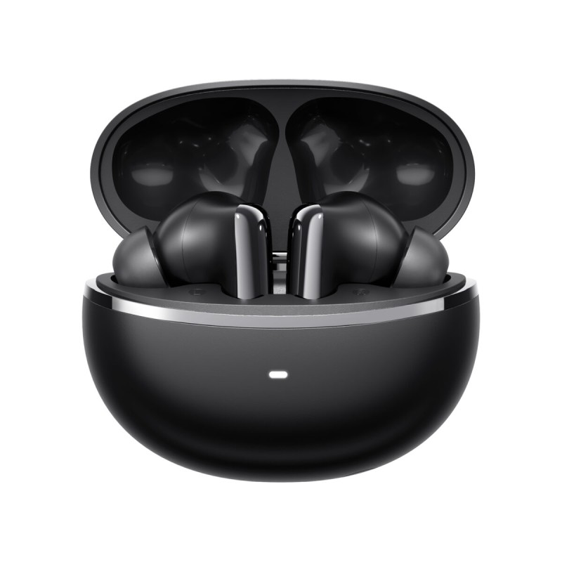 QCY Melobuds N70i ANC Black - 56db ANC TWS Hi-Res Earbuds LDAC BT 6.0 IPX5 Wireless charge 50h