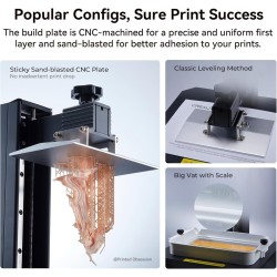 Creality Halot Play - 4k Piocreat Resin Printer fast 60mm h 130x82x160mm — Buy in Cyprus with Fast Delivery