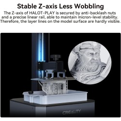 Creality Halot Play - 4k Piocreat Resin Printer fast 60mm h 130x82x160mm — Buy in Cyprus with Fast Delivery