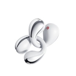 QCY Crossky C30S White (QT33S) Open Ear BT6.0 LDAC AAC SBC Earbuds 40h Call noise AI cancelation Dua