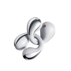 QCY Crossky C30S Silver (QT33S) Open Ear BT6.0 LDAC AAC SBC Earbuds 40h Call noise AI cancelation Du