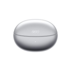 QCY Crossky C30S Silver (QT33S) Open Ear BT6.0 LDAC AAC SBC Earbuds 40h Call noise AI cancelation Du