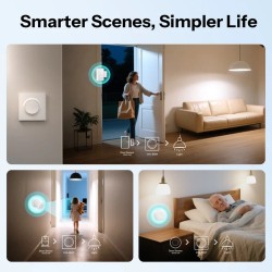Sonoff Smart Wall Mechanical Switch 1-Button White With Matter — Buy in Cyprus with Fast Delivery
