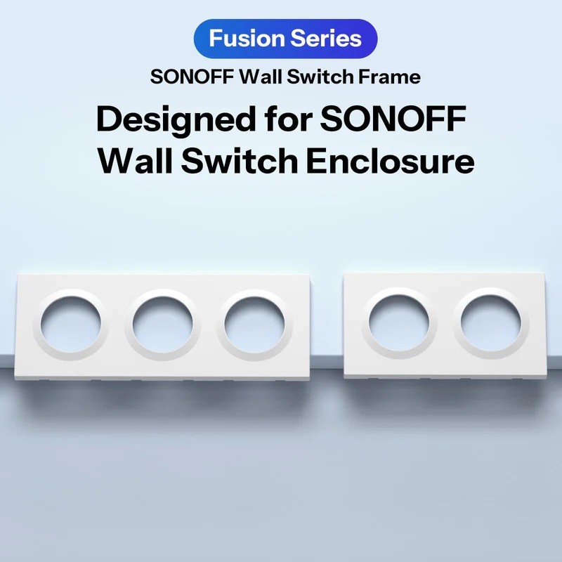 Sonoff Wall Switch Frame 2Gang — Buy in Cyprus with Fast Delivery