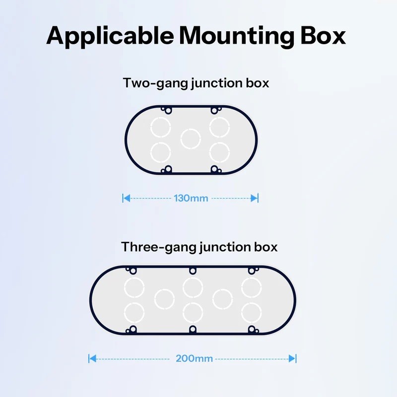 Sonoff Wall Switch Frame 2Gang — Buy in Cyprus with Fast Delivery