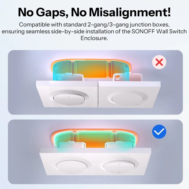 Sonoff Wall Switch Frame 3Gang — Buy in Cyprus with Fast Delivery