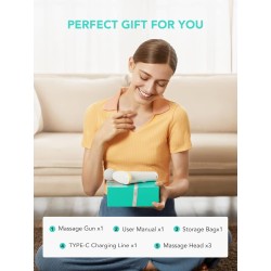 SKG Body Gun Massager Mini F5-EN White — Buy in Cyprus with Fast Delivery