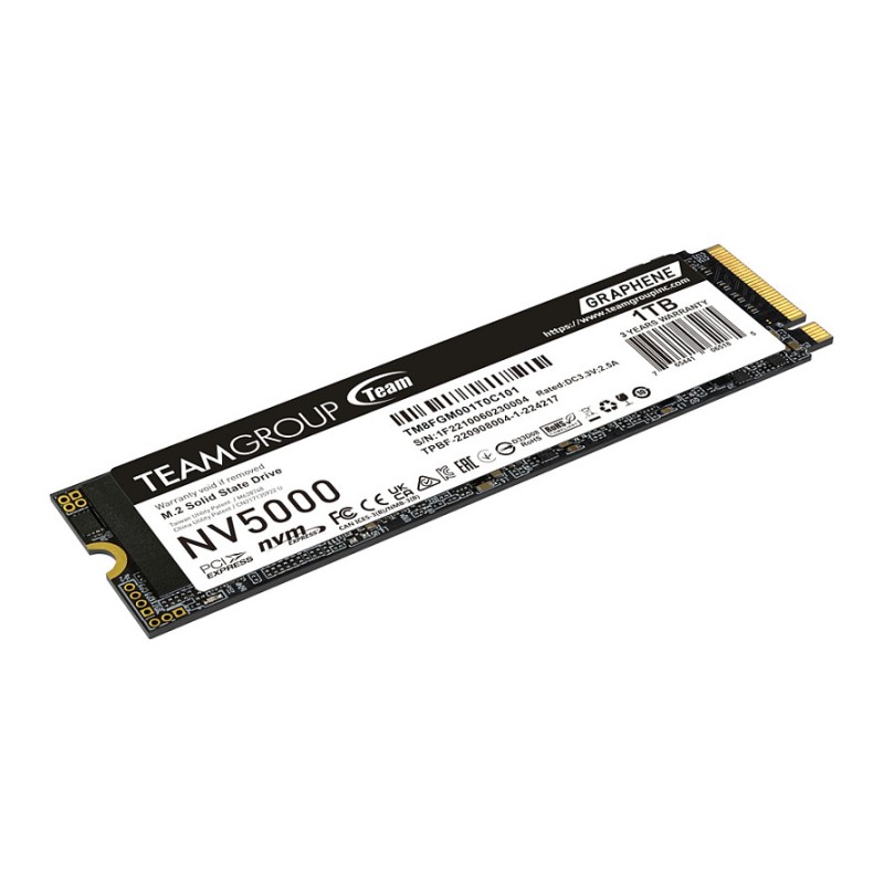 M.2 Teamgroup 1TB NV5000 TM8FGM001T0C101 PCIe M.2 PCIe 4.0 x4 — Buy in Cyprus with Fast Delivery