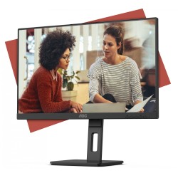 AOC 24E3QAF - 23.8 inch Full HD IPS Monitor, 1920x1080, 4ms, 75Hz, HDMI/VGA/DP, Black — Buy in Cyprus with Fast Delivery