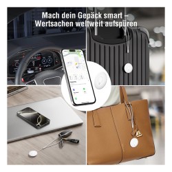 4smarts Standort-Finder SkyTag Duo 4er Set white — Buy in Cyprus with Fast Delivery