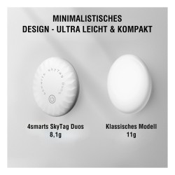 4smarts Standort-Finder SkyTag Duo 4er Set white — Buy in Cyprus with Fast Delivery