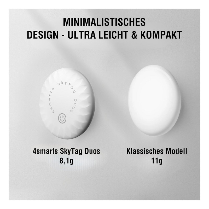 4smarts Standort-Finder SkyTag Duo 4er Set white — Buy in Cyprus with Fast Delivery